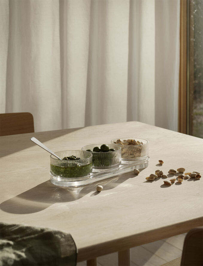 Stelton Pilastro tapassæt clear Clear