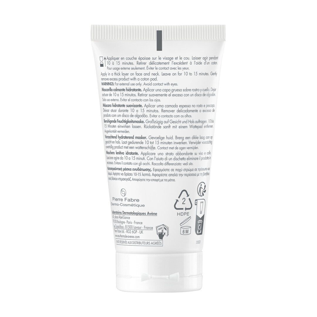 AVENE  Máscara Hidratante Suavizante - 50ml