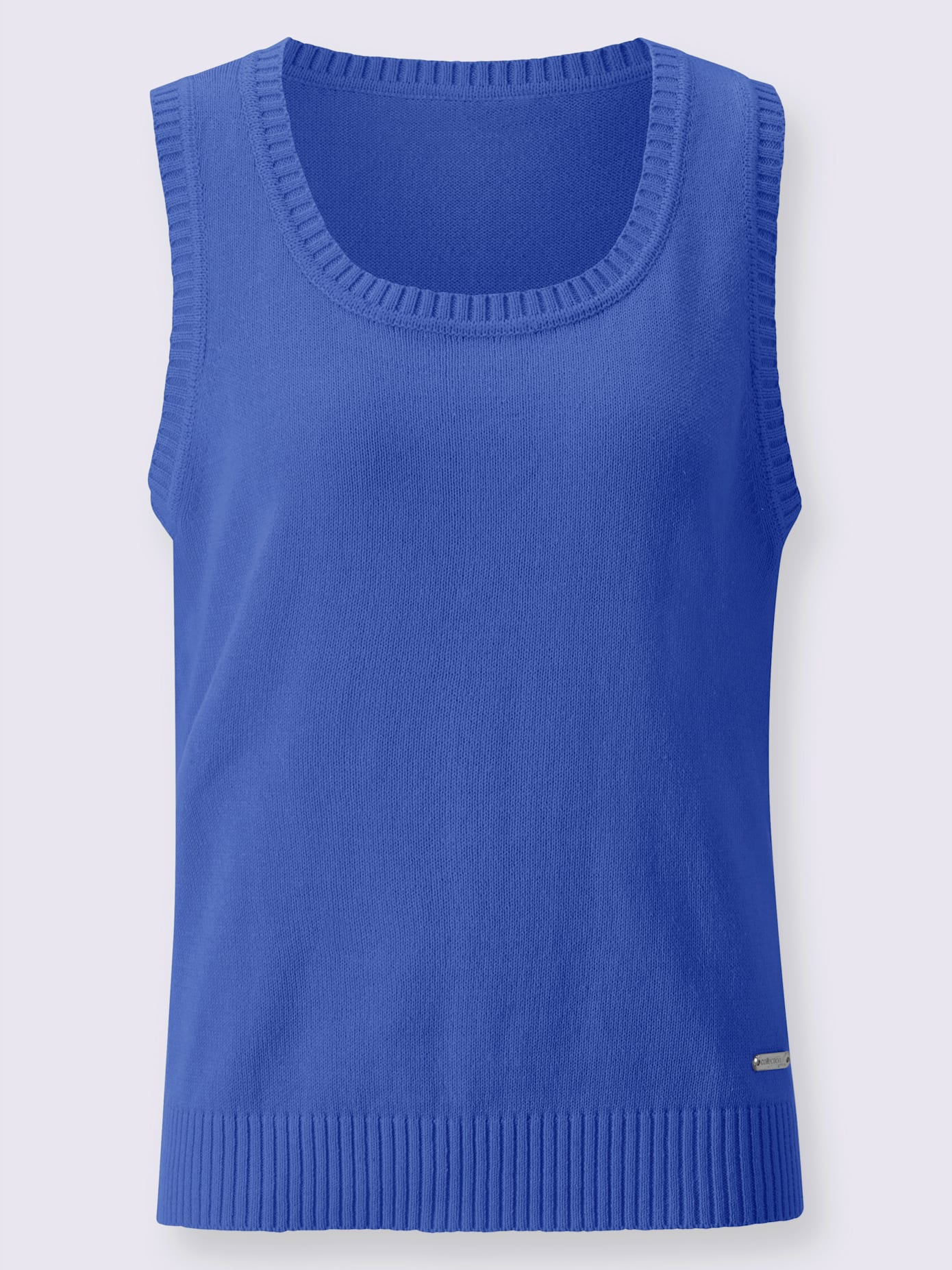 Débardeur en tricot qualité coton doux sur la peau