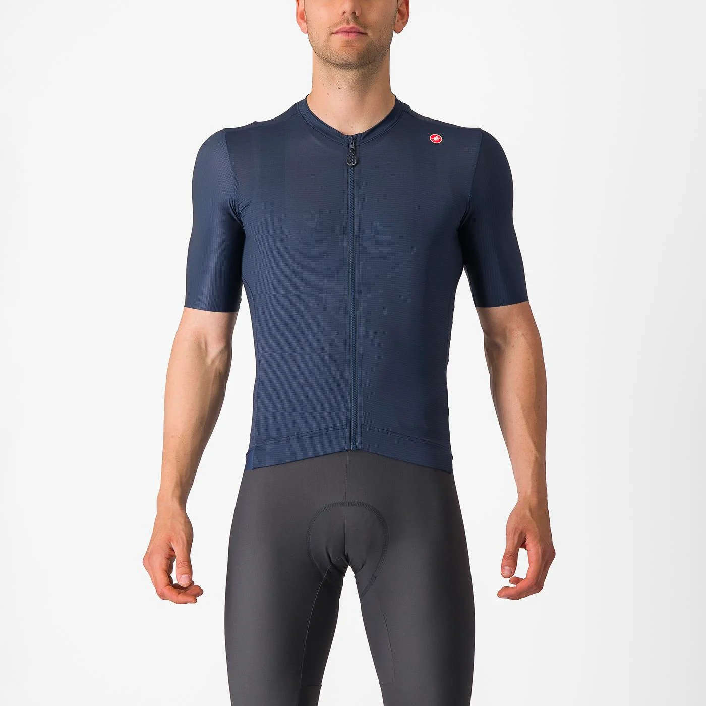 Castelli Espresso Jersey i Belgian Blue/Silver Moon