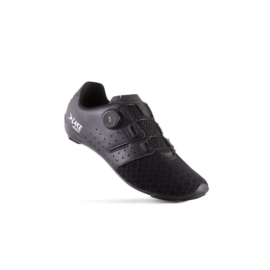 Lake CX201 Wielrenschoenen Zwart/Zwart Heren