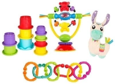 Playgro Sensory Llama Explore and Play Gavepakke