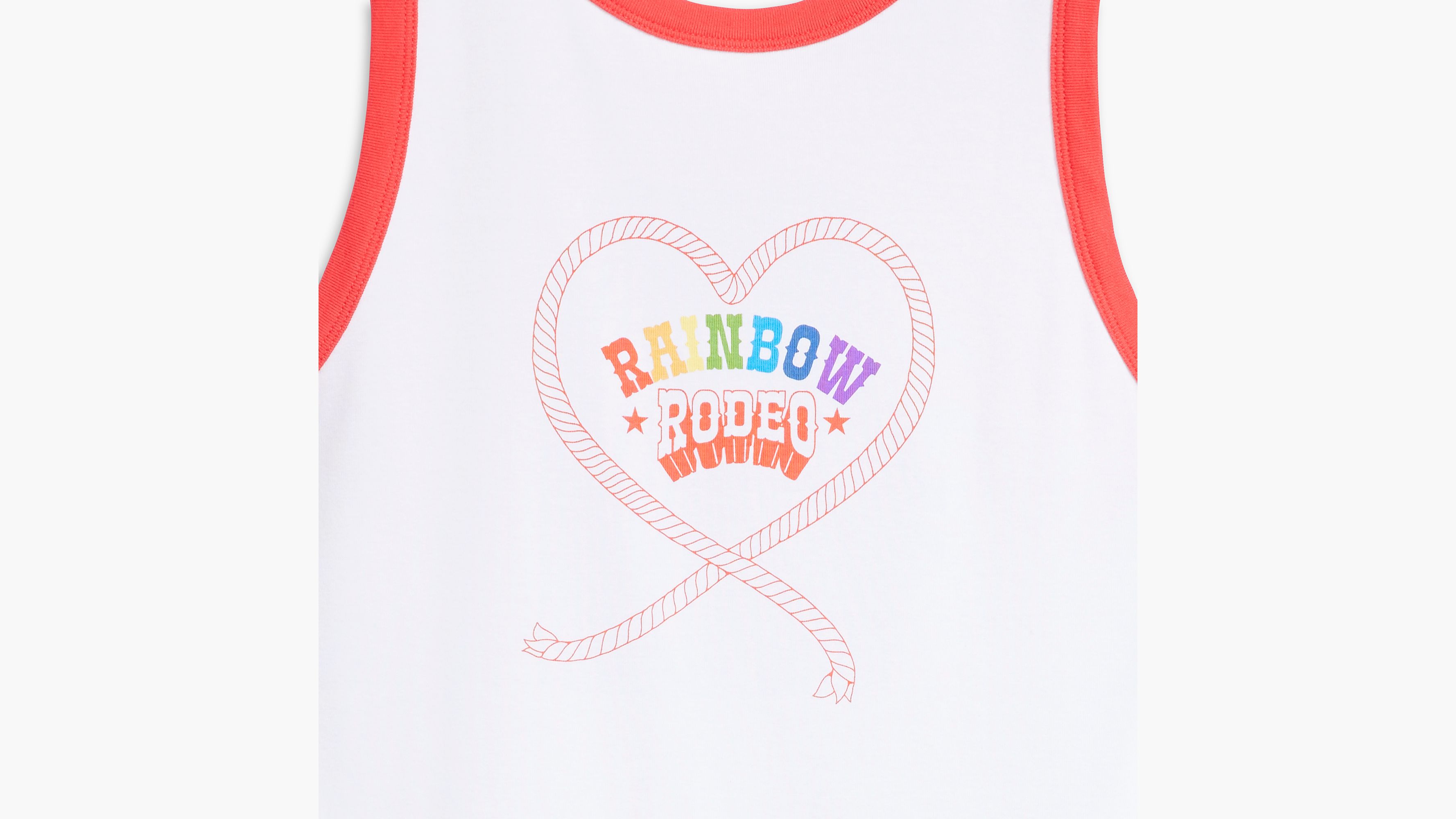 Levi's® Pride Débardeur graphique Olivia - Bright White - Blanc