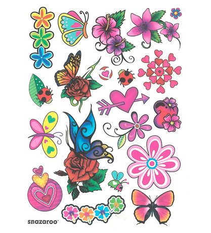 Snazaroo Tattoos - 20 st. - Frühling