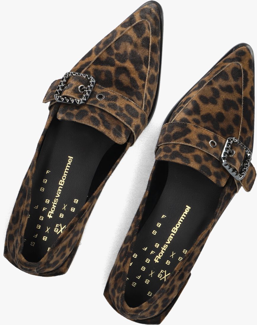 bruine floris van bommel loafers sfw-40051 gynni