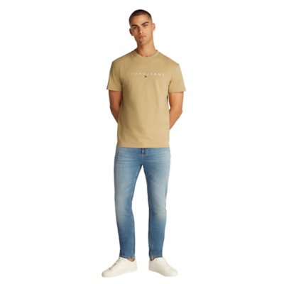 Tee-shirt à manches courtes homme Tjm Reg Linear Logo TOMMY HILFIGER