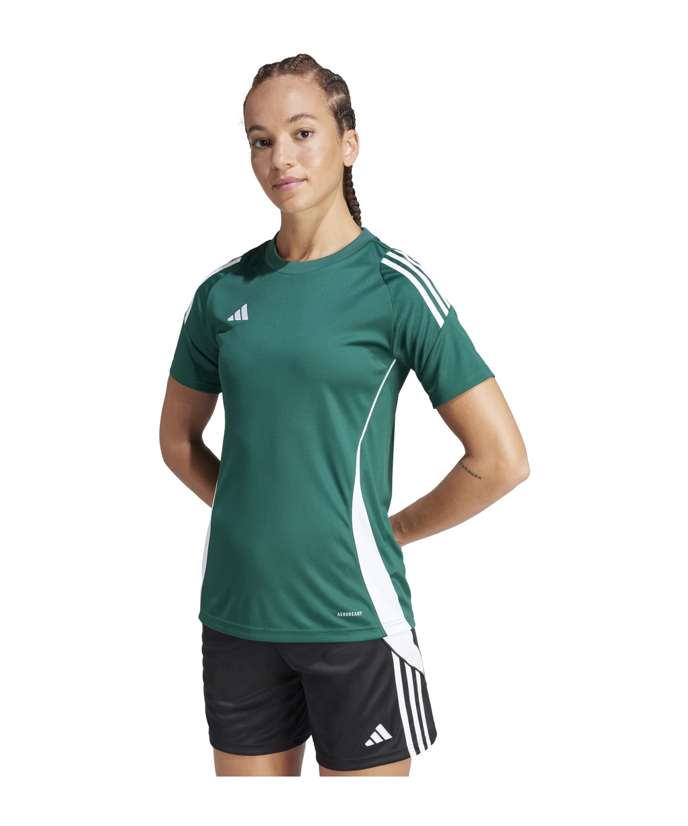 adidas Tiro 24 Trikot Damen Grün Weiss