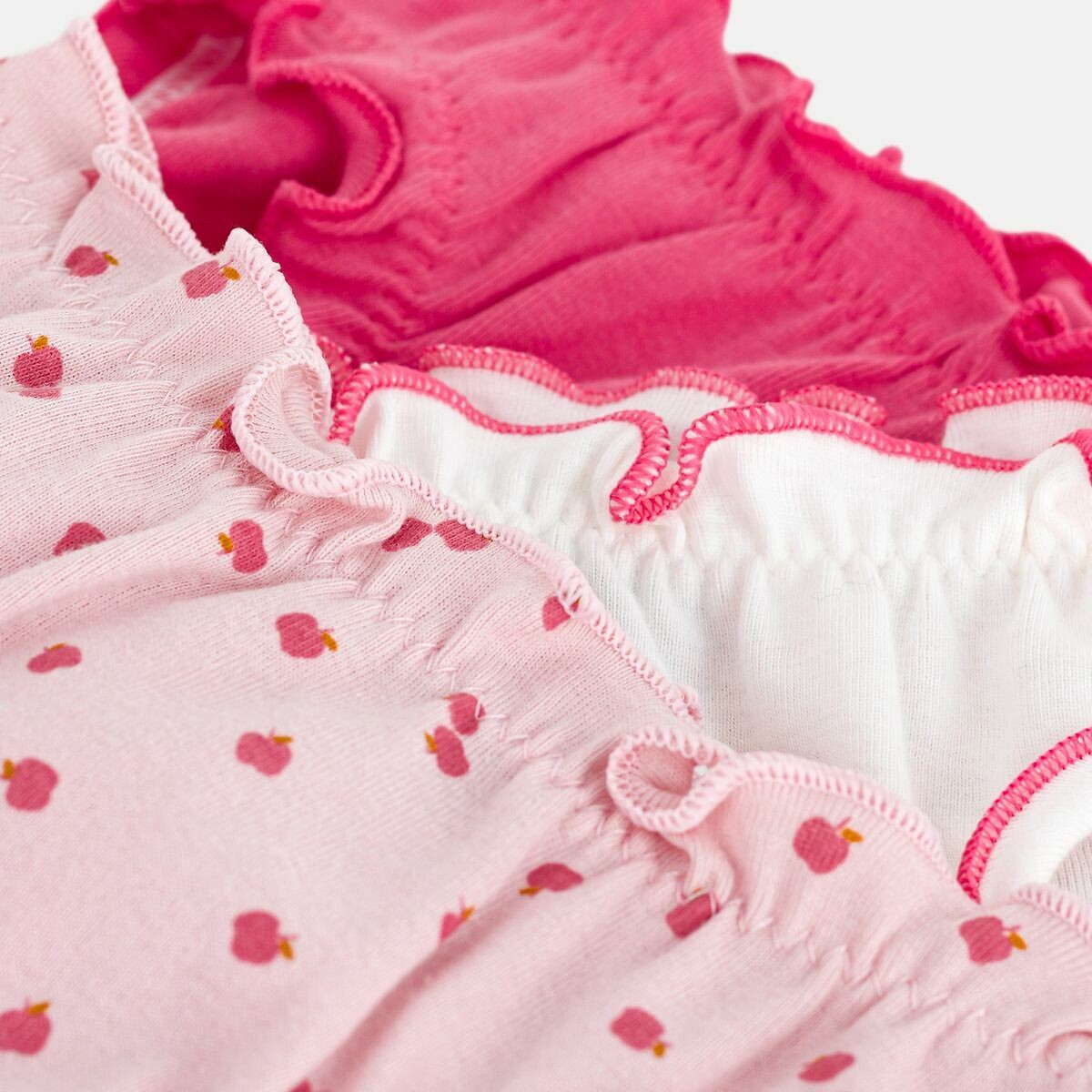 PETIT BATEAU<br>Conjunto de 3 cuecas de algodão