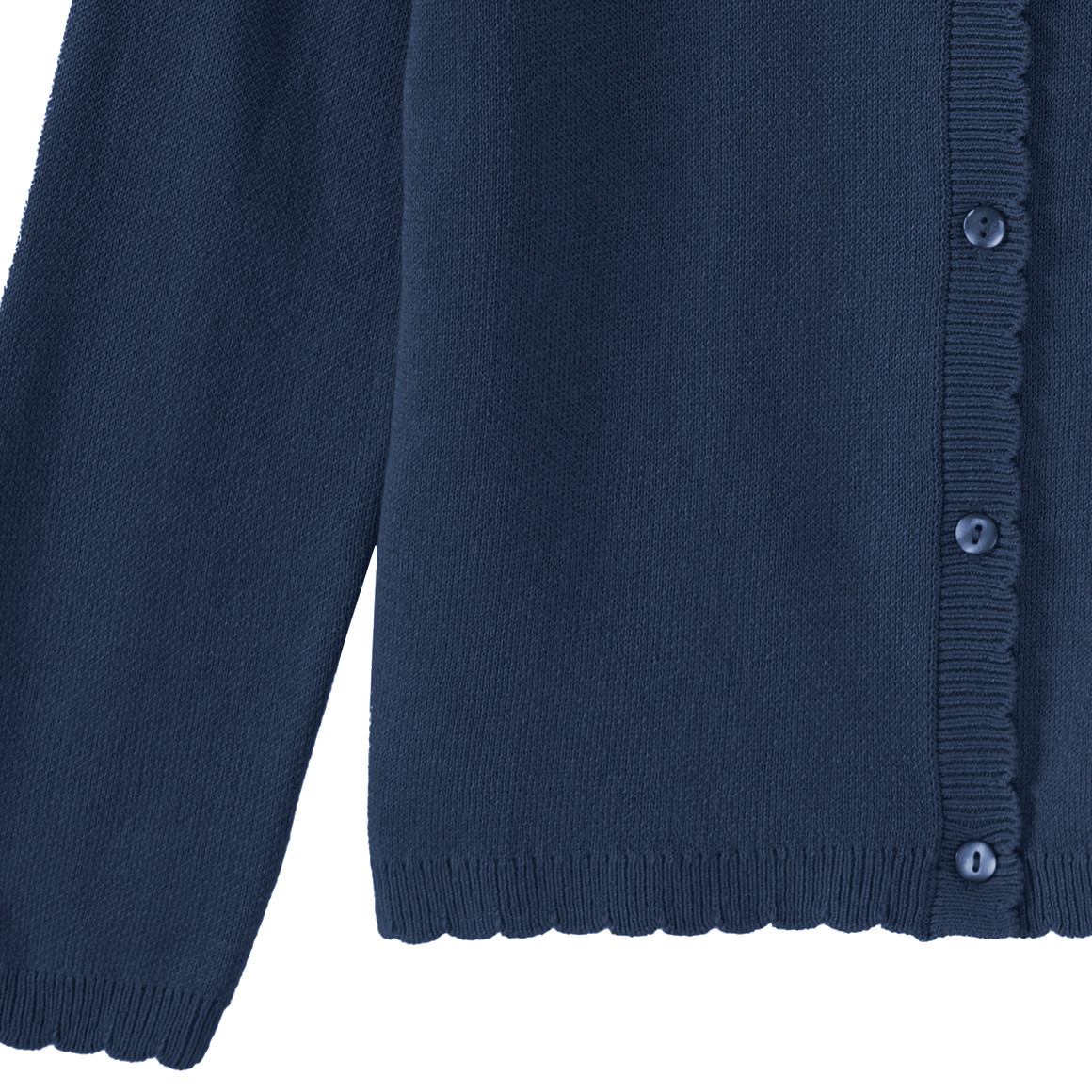Topolino Mädchen Cardigan mit Knopfleiste dunkelblau