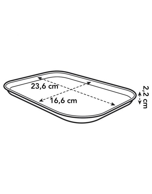 Elho Green Basics Kweektray Schotel - Kweekbenodigdheden - 23.5x16.5x2.5 cm Groen S