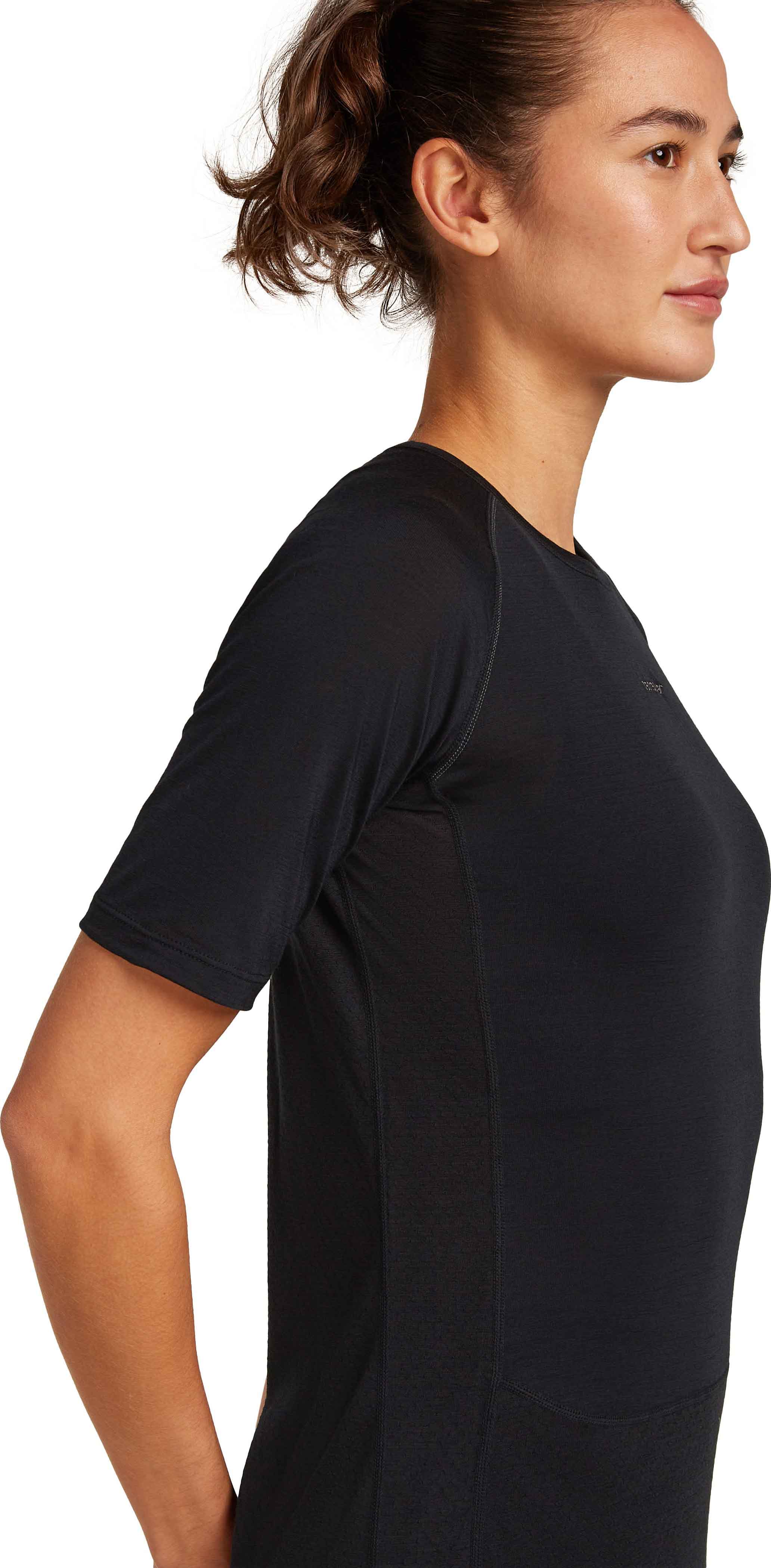 Mer 125 ZoneKnit SS Crewe Dame Black