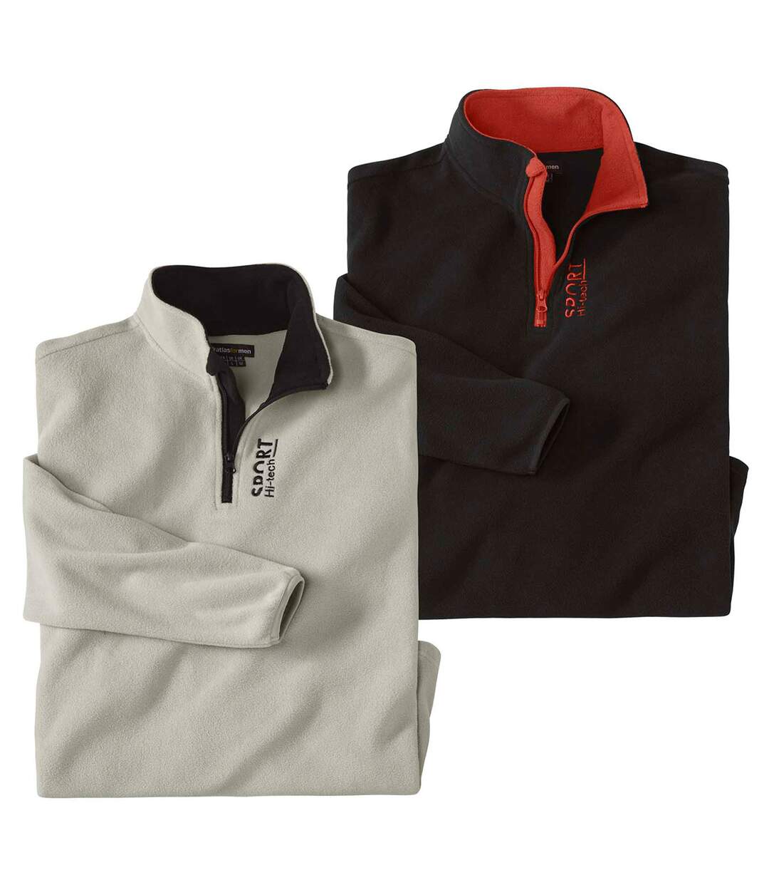 Le Lot de 2 Pulls Micropolaire Sport Tech