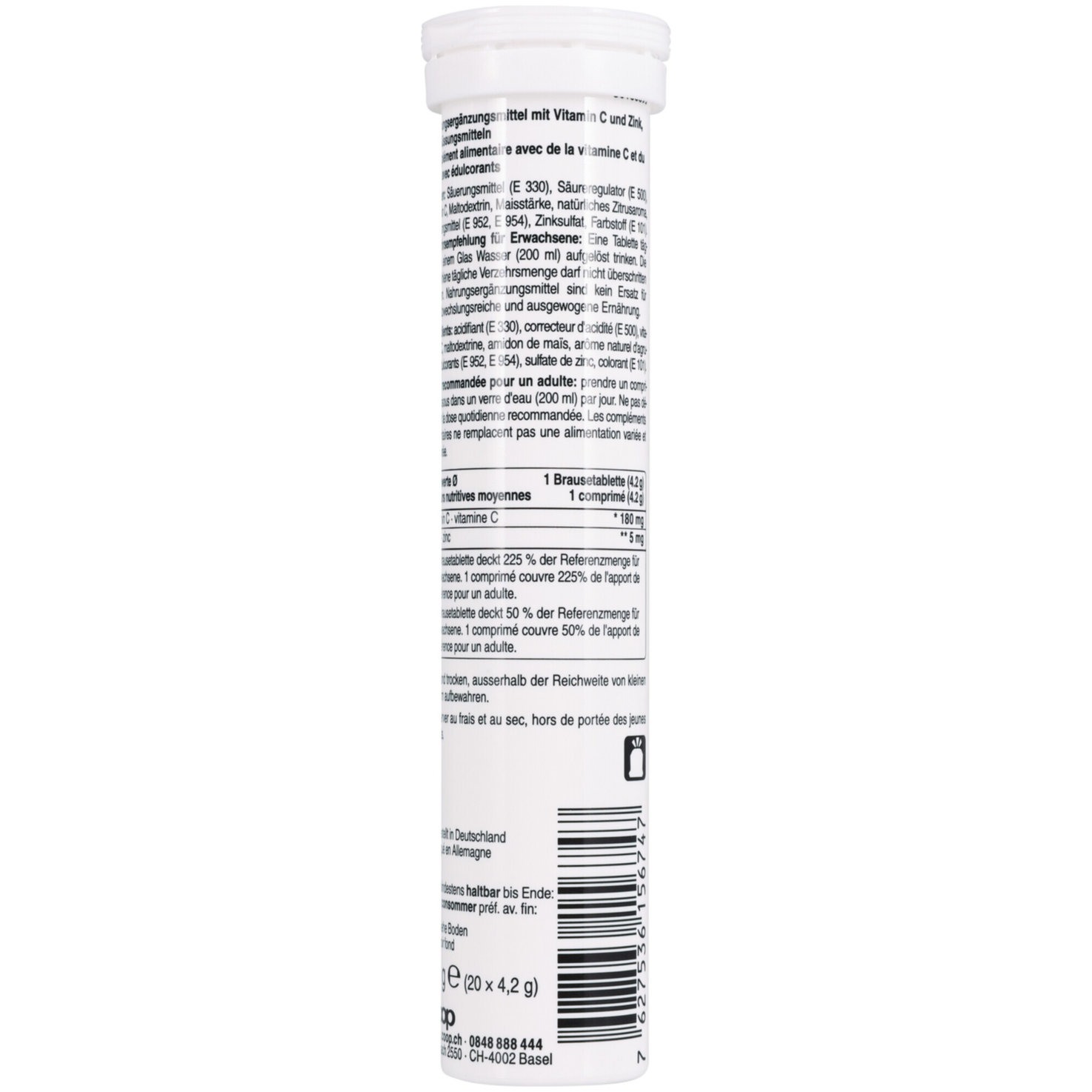 Prix Garantie Vitamin C & Zink Brausetabletten