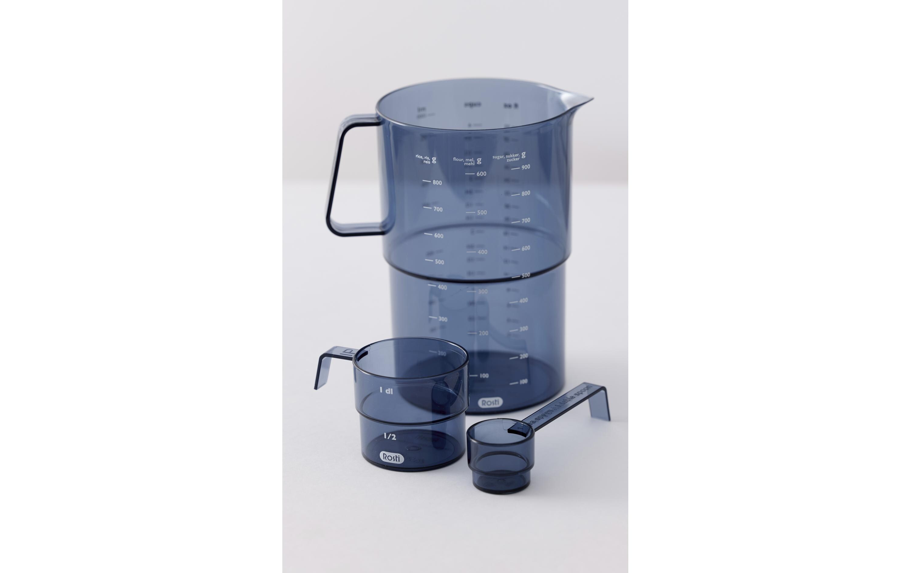 Messbecher Mensura 10 dl, BlauMesskanne