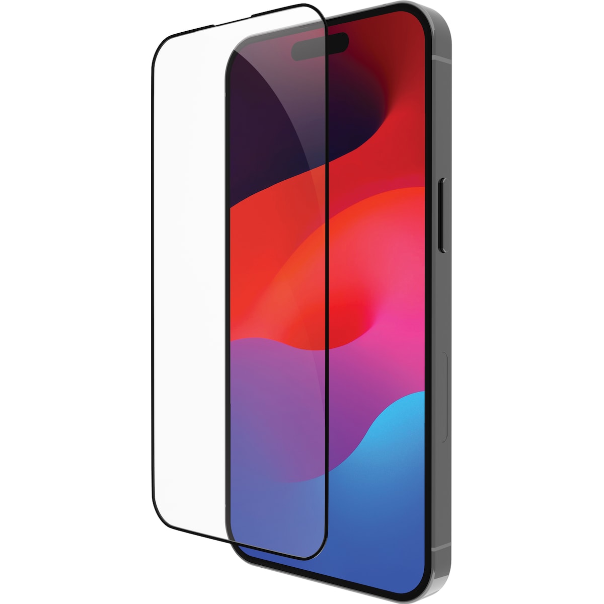 Dbramante1928 Eco-Shield iPhone 15 Pro skjermbeskytter (sort)