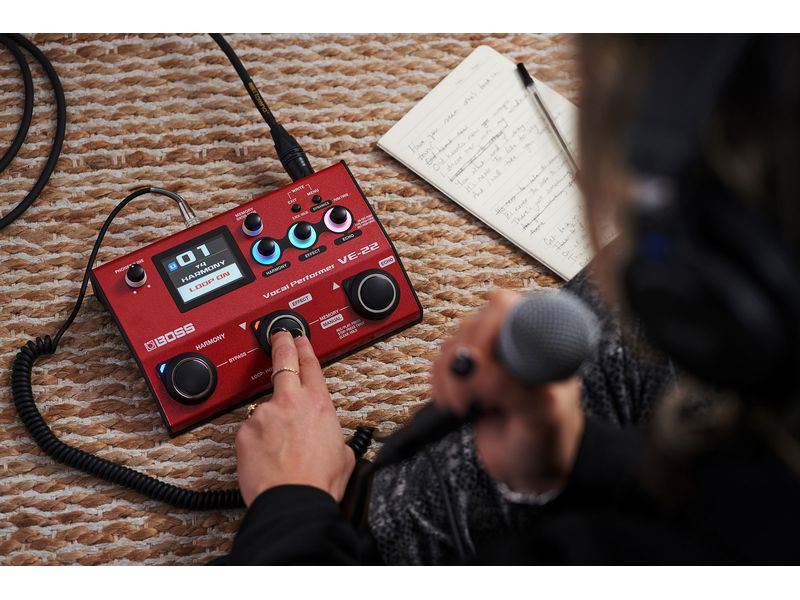BOSS Effektgerät VE-22 Vocal Performer Multi-Effekt
