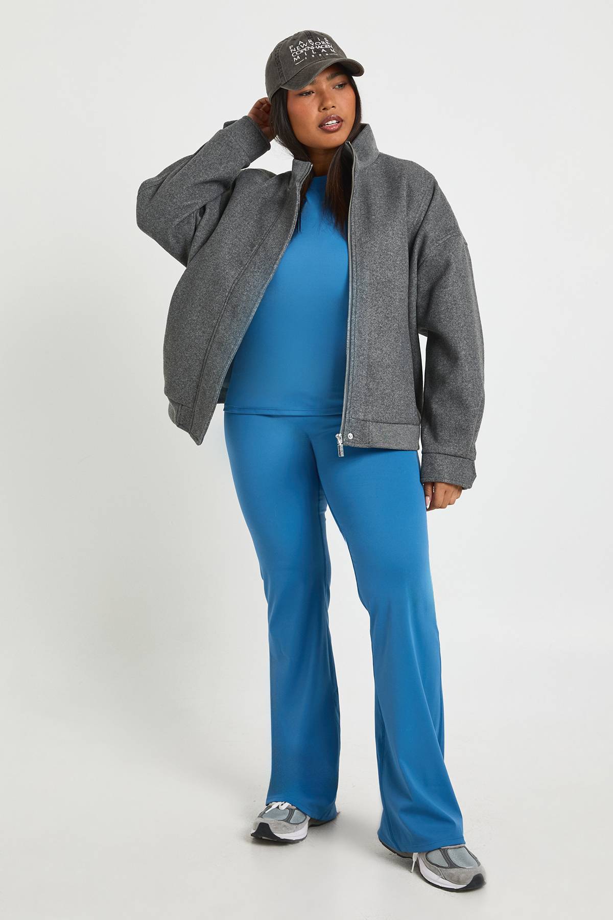 boohoo Legging Évasé Taille Haute Super Doux Plus