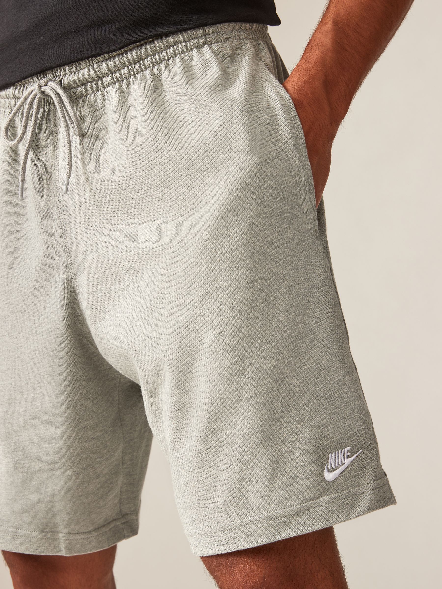 Donkergrijs - Nike Club Knit shorts