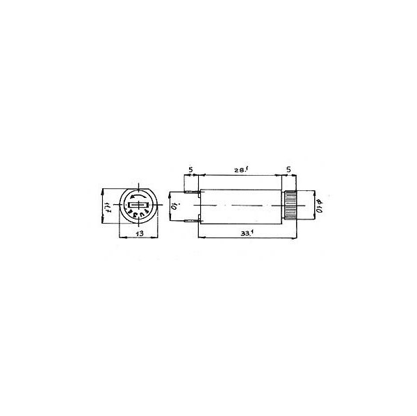 Velleman Pporta-fusível 5x20mm P/ Ci C/ Cápsula Rotativa-tipo Vertical - F/CH45
