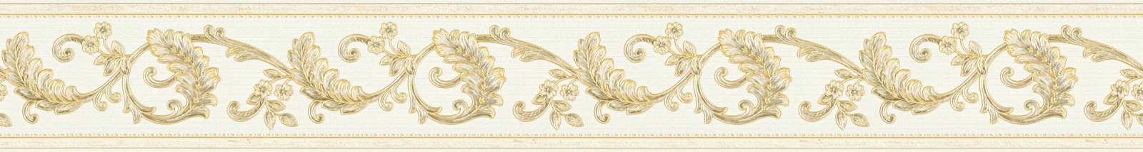Vlies-Borte ONLY BORDERS 10 - gold - 8 cm