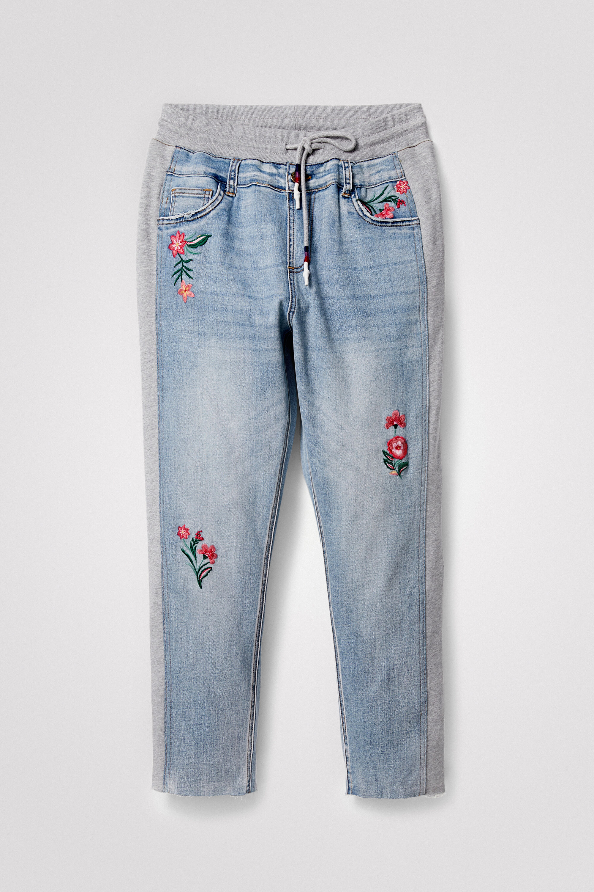 Jogging-jean floral