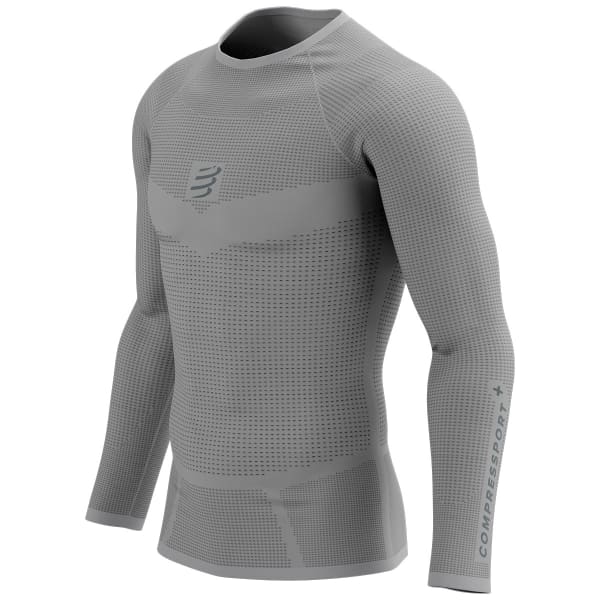 T-shirt thermique COMPRESSPORT ON/OFF BASE LAYER LS TOP GREY