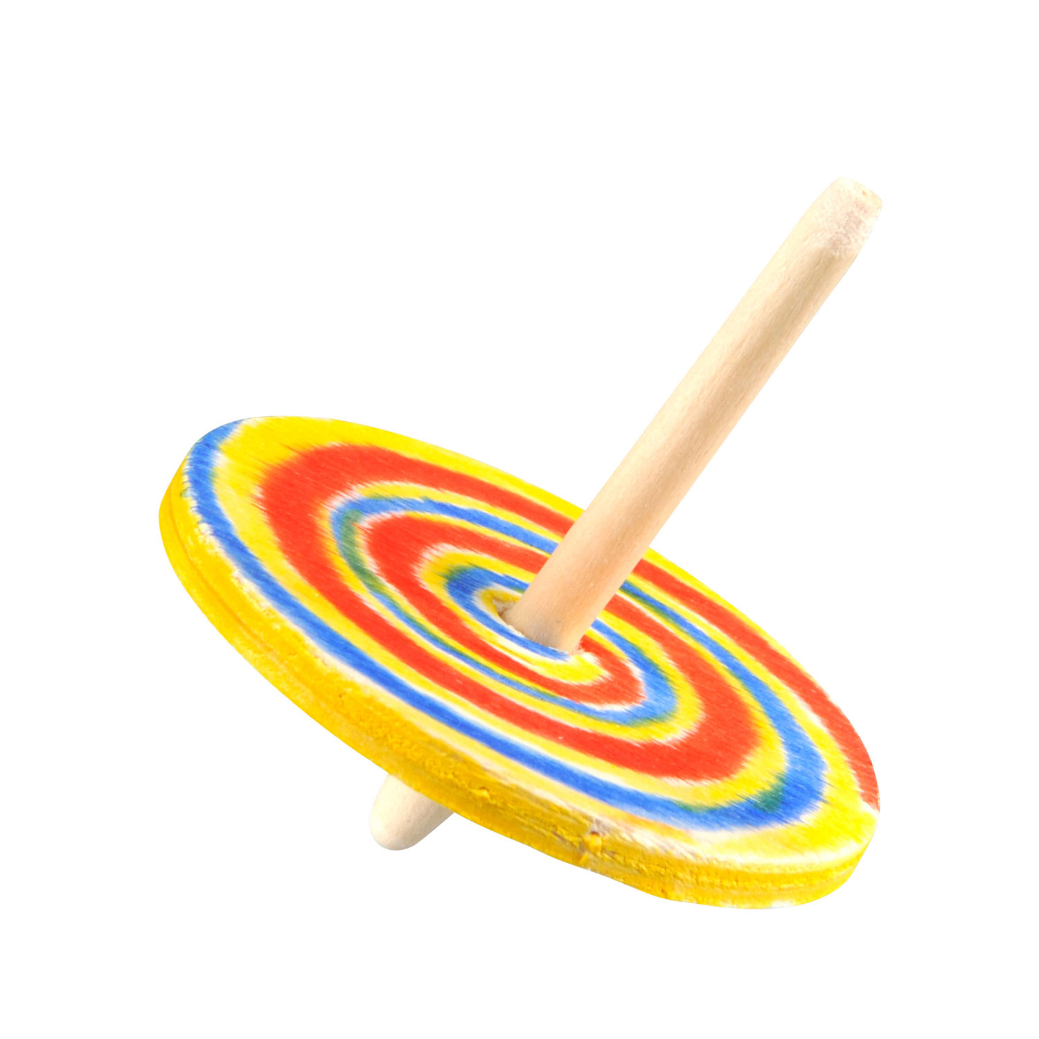 Kleur je eigen Houten Tol