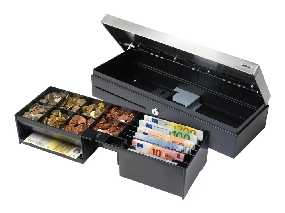 Safescan SD-4617S - Cash Drawer - sort, sølv