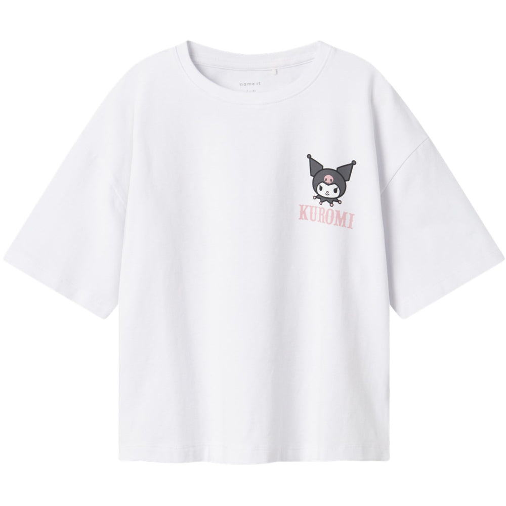 Køb Name It Bright White Nuni Kuromi Regular T-Shirt