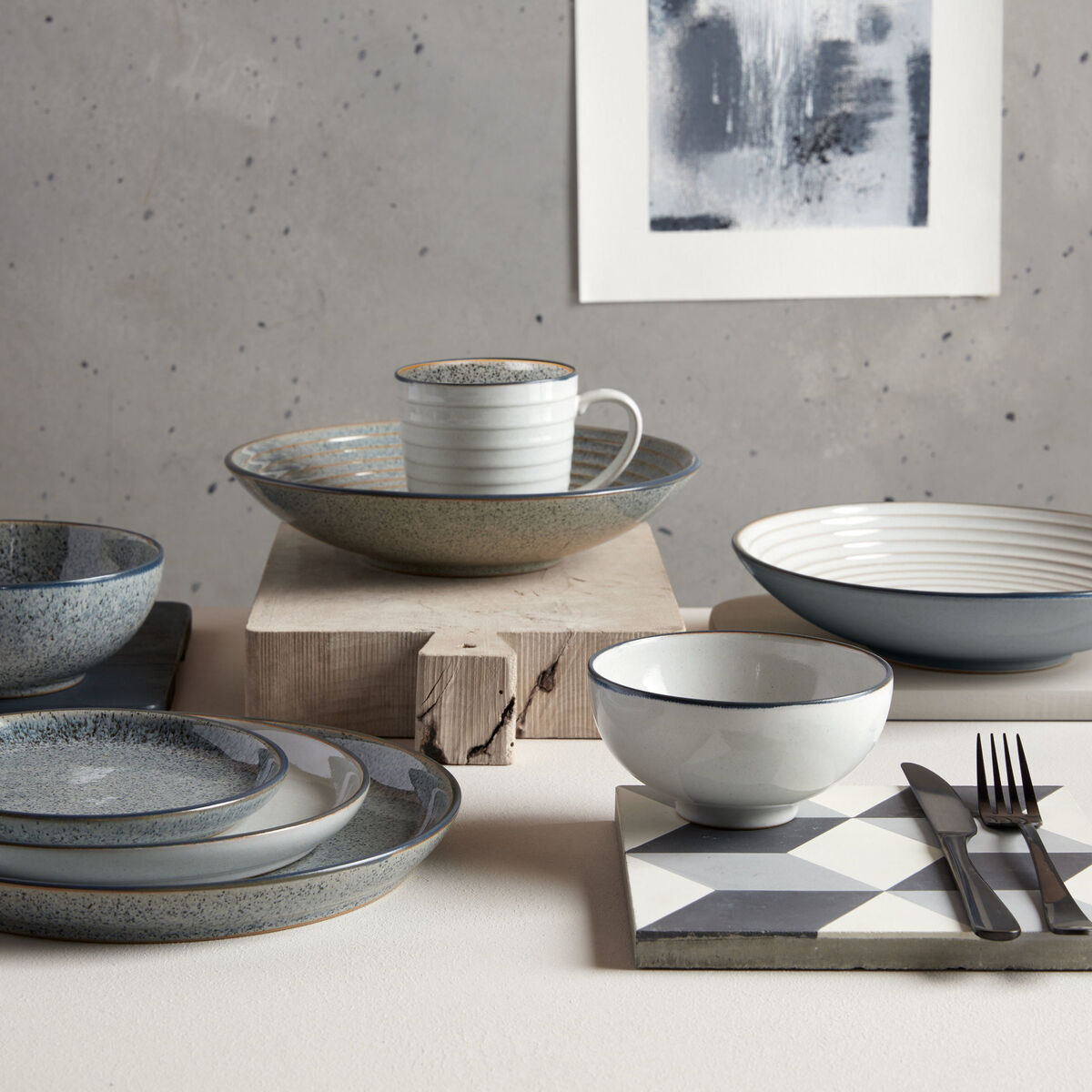 Studio Grey Tallerken 21cm 4-Pakk
