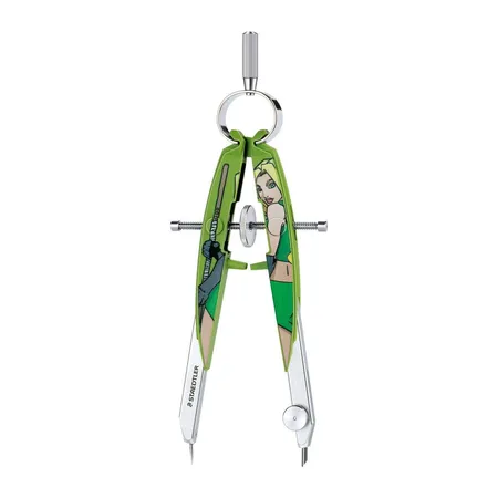 STAEDTLER® Mars Comfort 556 Präzisions-Geometriezirkel Manga Edition Motiv Leila