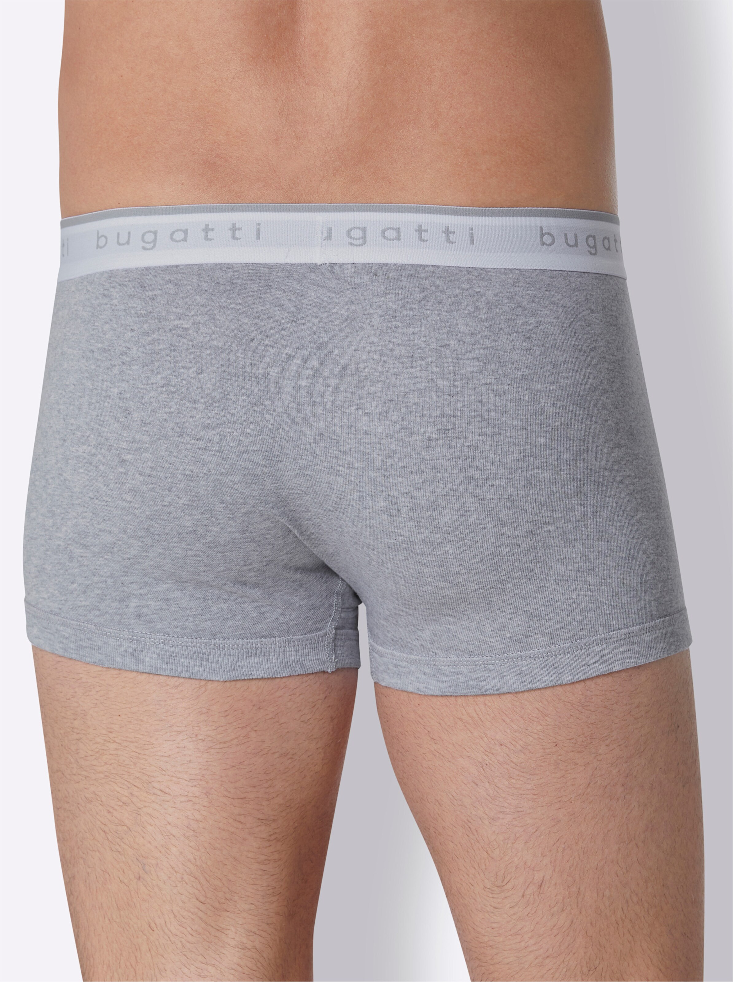 bugatti Pants in grau-meliert