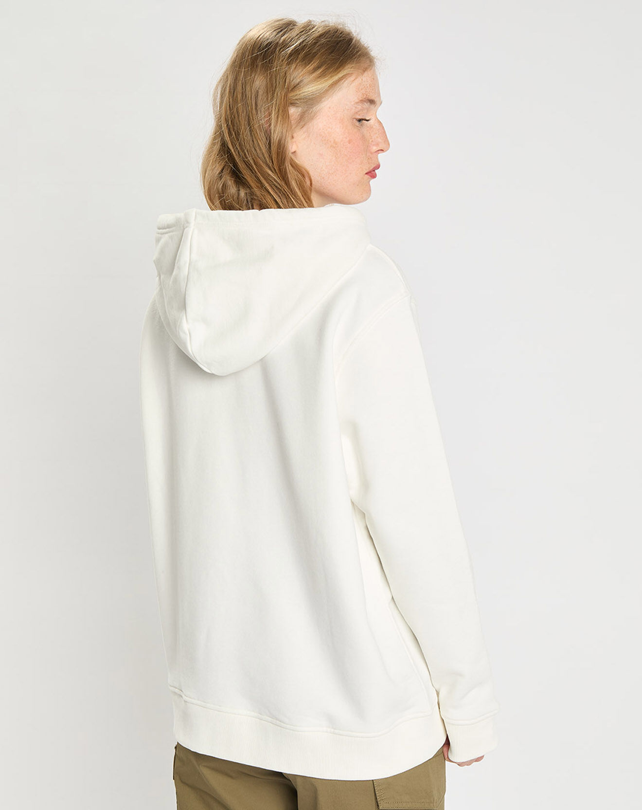Tommy Hilfiger Sweat 100% Coton Bio Script écru