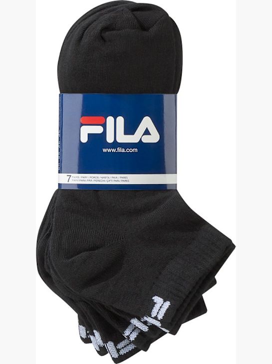 FILA 7 Pack Socken Schwarz