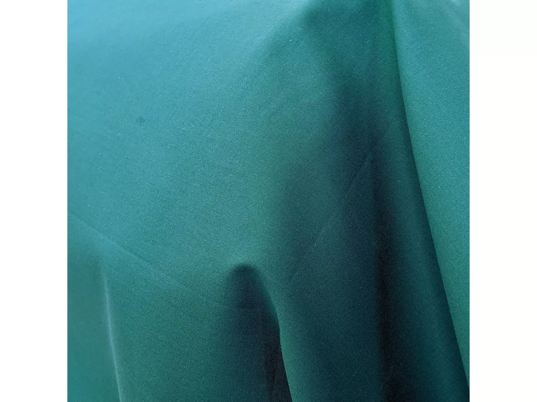 Taie de traversin 240x43 cm percale de coton GUSTAV vert Emeraude