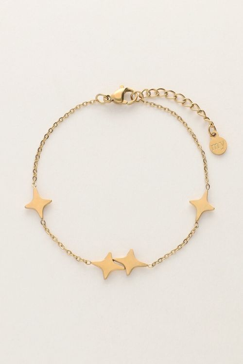 Minimalistische armband met polestars