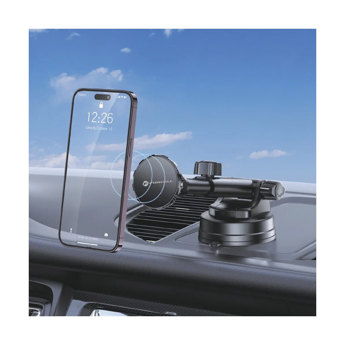 F-Grip Excelence Autohalterung für Telefon magnetisch
