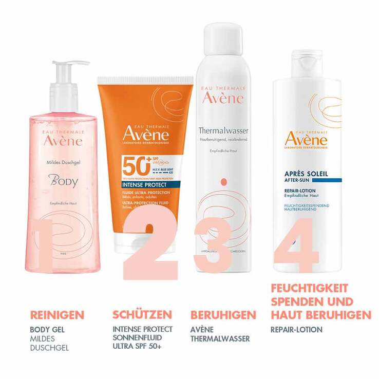 Avene Intense Protect Sonnenfluid ultra SPF 50 + , 150 ml