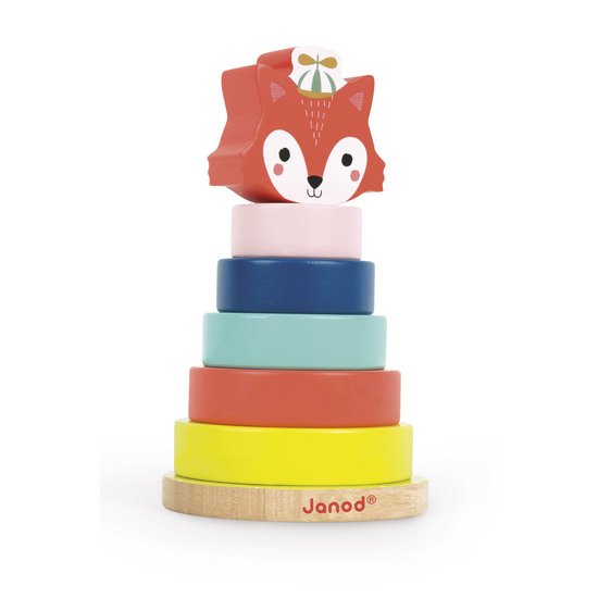 Empilable Renard - Baby Forest   Multicolore        de               Janod