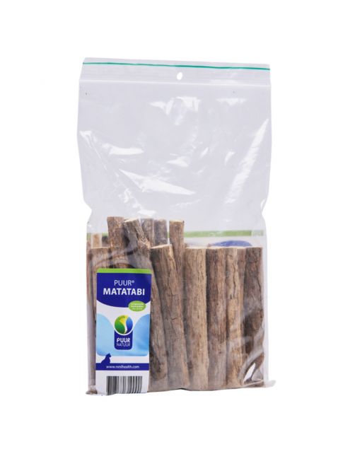 Puur Natuur Matatabi Relax Kauwstokjes - Anti stressmiddel - 2 stuks