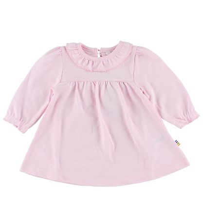 Joha Kleid m. Rüschenkragen - Rosa