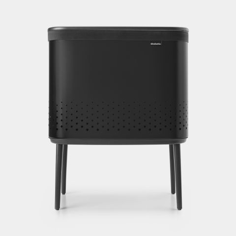 Bo Wasbox, 60 liter, kunststof deksel - Matt Black