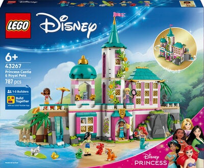 LEGO Disney Princess 43267 Prinsesseslott med kjæledyr