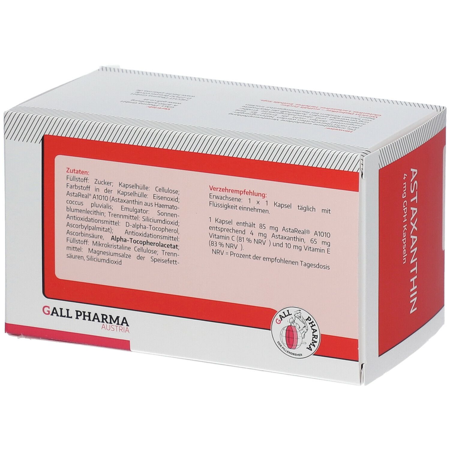 GALL PHARMA Astaxanthin 4 mg GPH