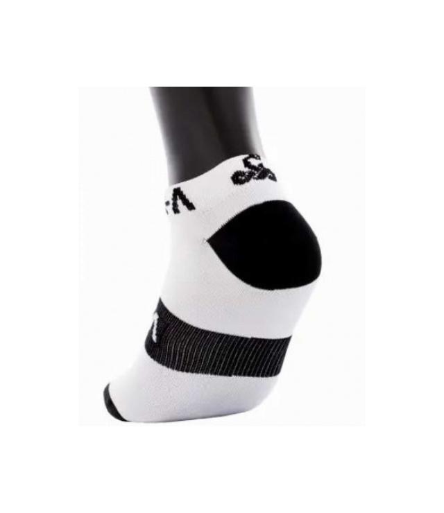 Meias invisíveis Kait para esportes com raquete, brancas/pretas