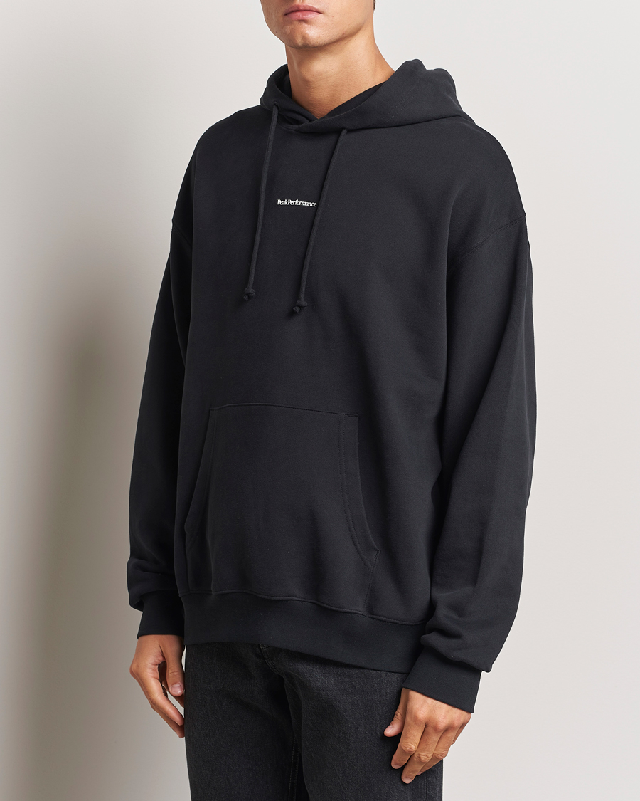 Peak Performance Original Terry Hoodie Black