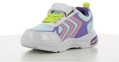 Disney Frozen Blinkende Sneakers, White/Light Blue