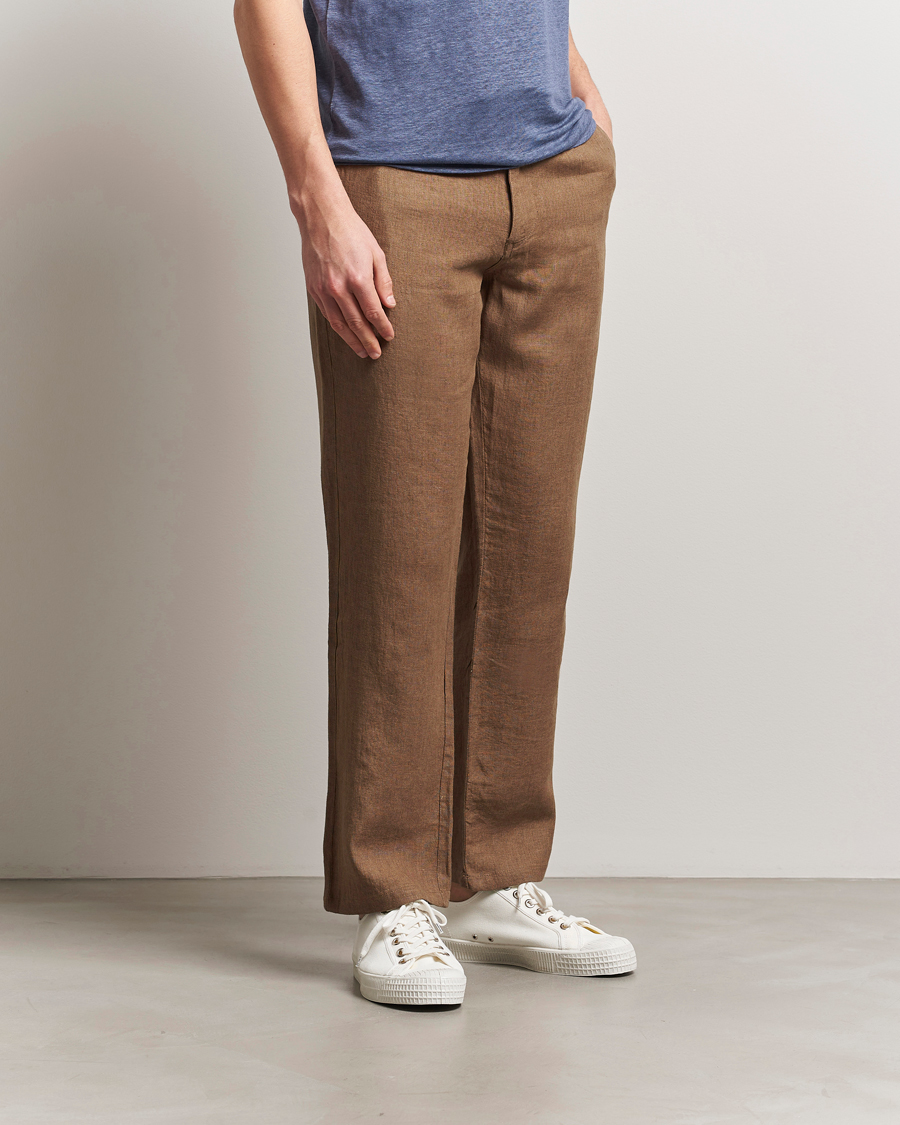KnowledgeCotton Apparel Loose Linen Pants Tuffet