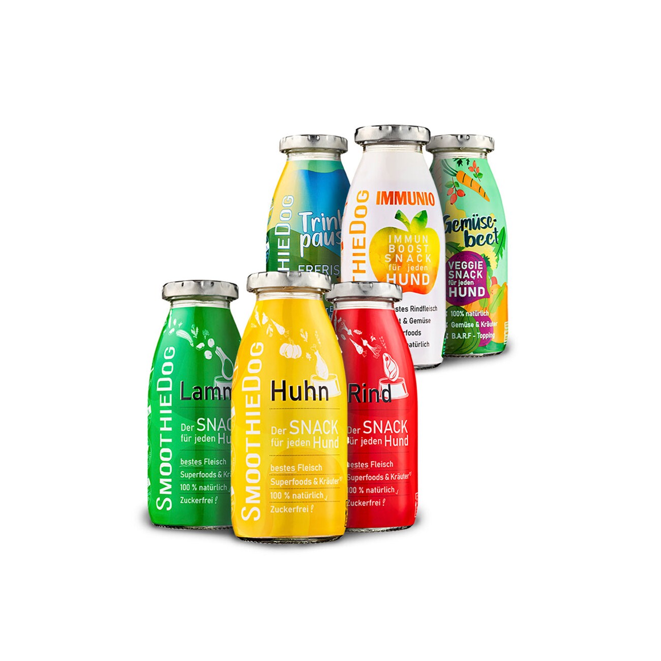 SmoothieDog Schleckball + Mix 6x250 g