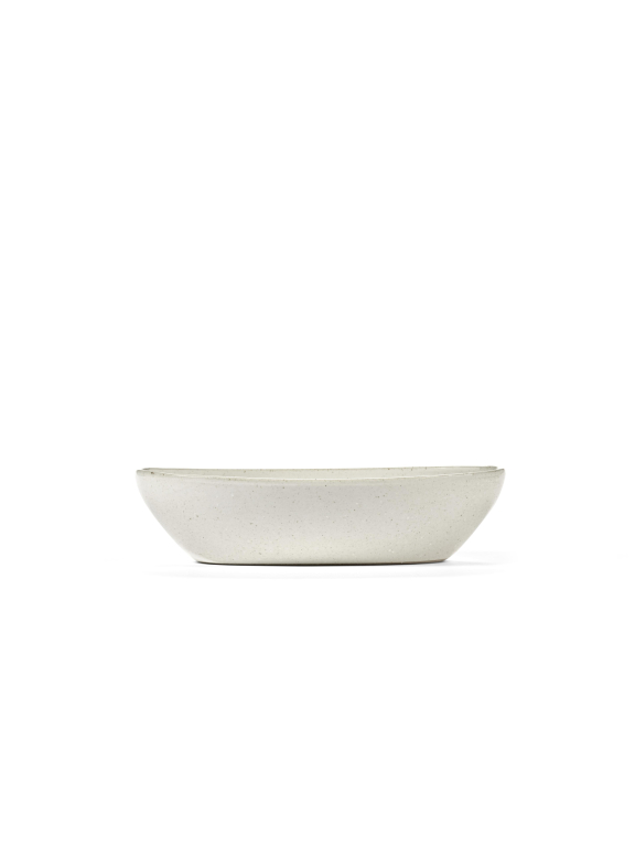 Serax Out of lines by Uncharted serveerschaal ovaal 23x12 Off White